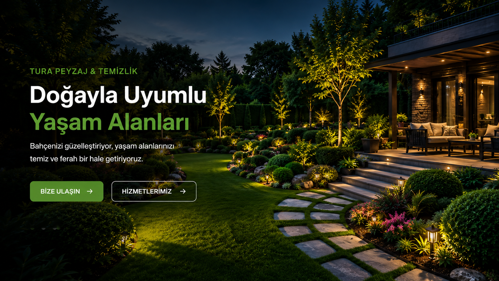 Tura Peyzaj ve Temizlik - Doğayla uyumlu yaşam alanları